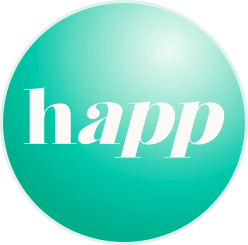 happ green logo